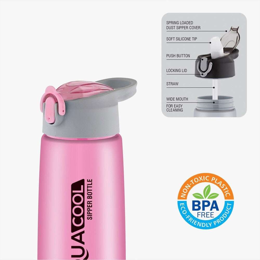 Plastic aqua cool Water Bottle forGym