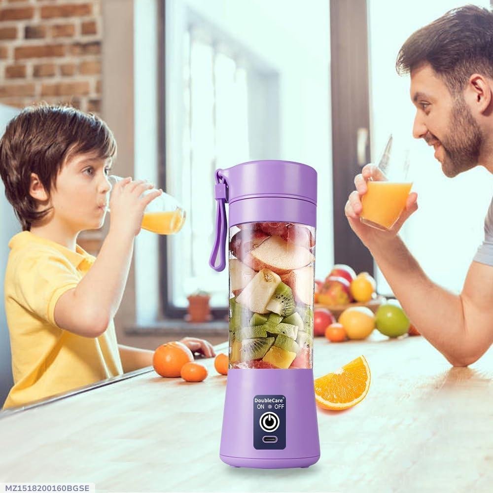 Rechargeable Mini Blender Purple ABS Portable