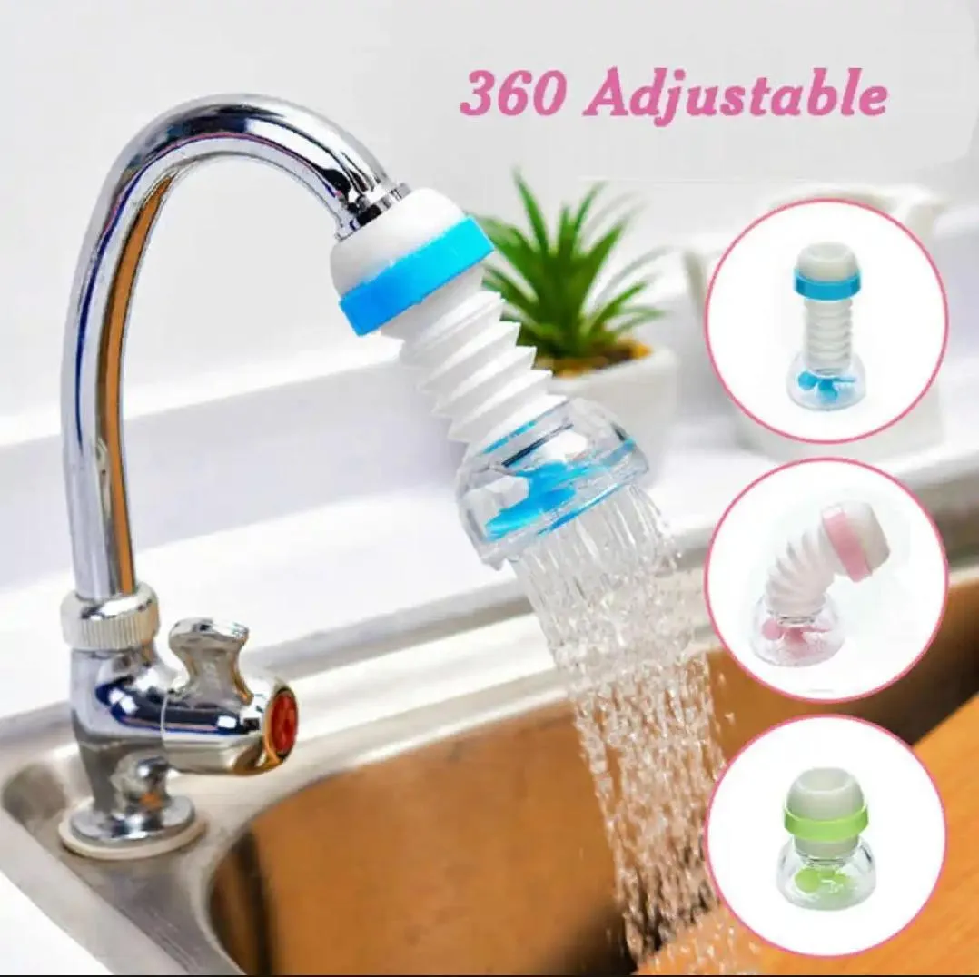 360-Degree Fan Faucet with Water Saving & BPA-Free