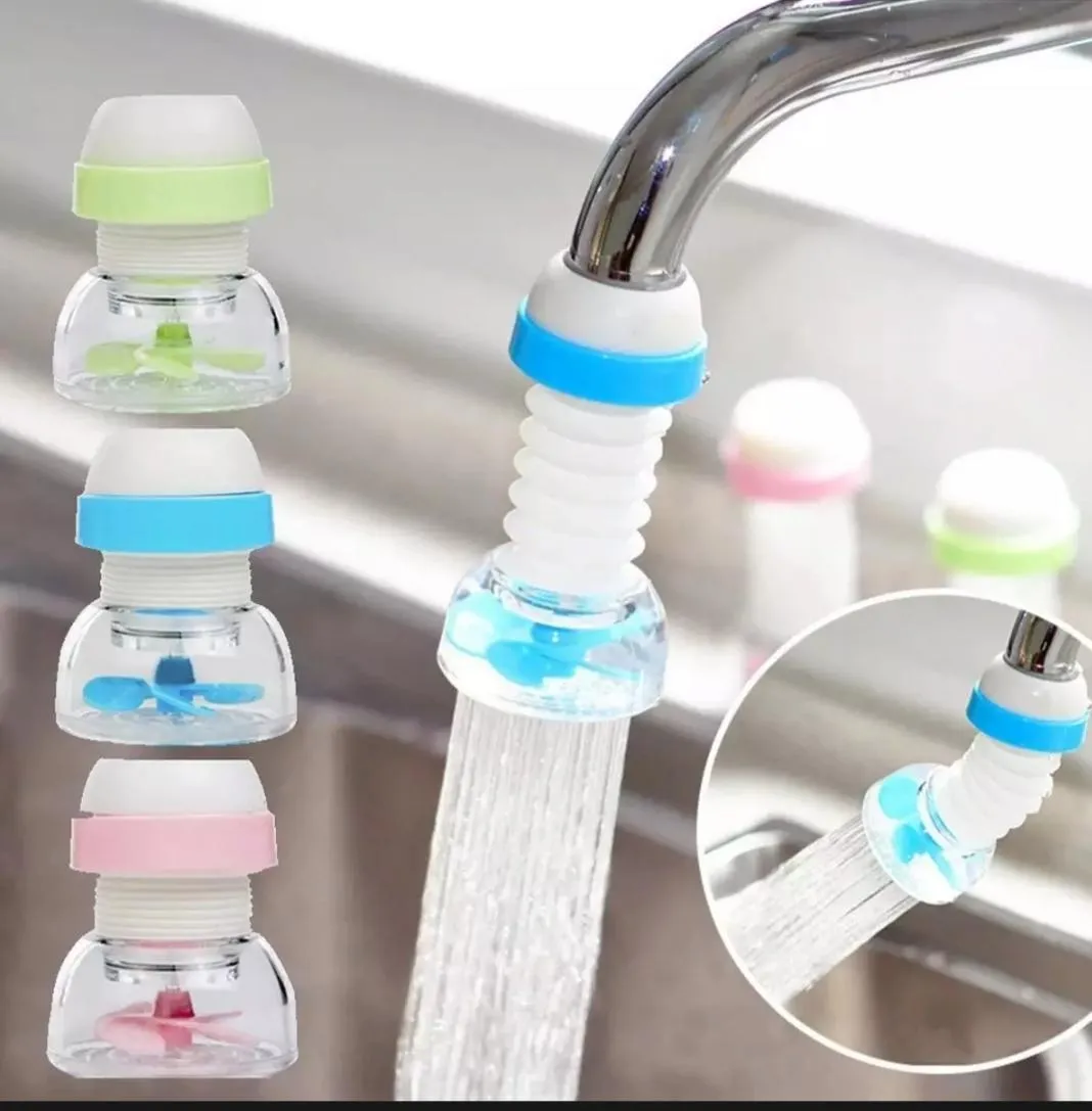 360-Degree Fan Faucet with Water Saving & BPA-Free