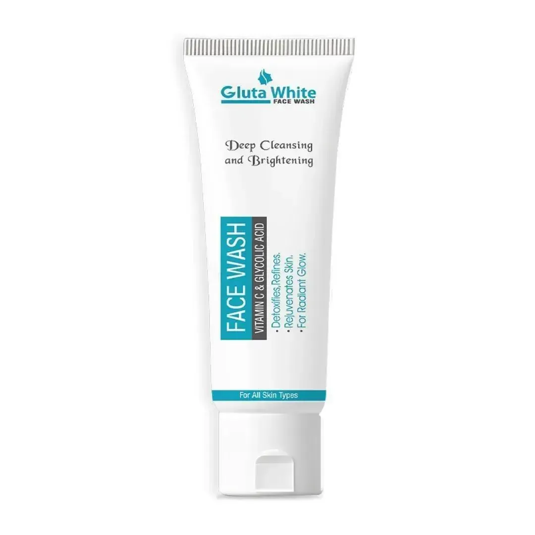 Gluta White Face Wash 100ml Brightening All Skin Types