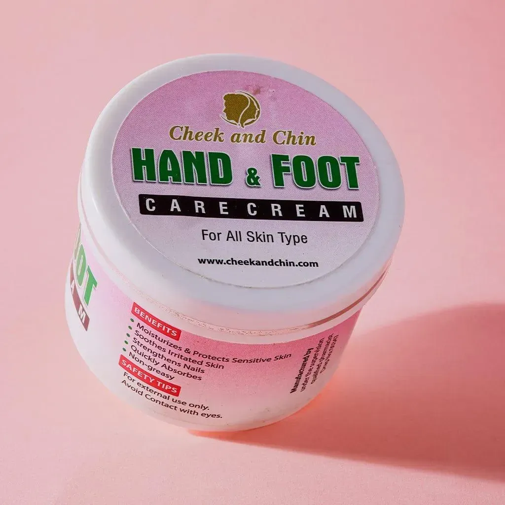 Cheek and Chin Hand & Foot Whitening Cream 100ml All Skin Types
